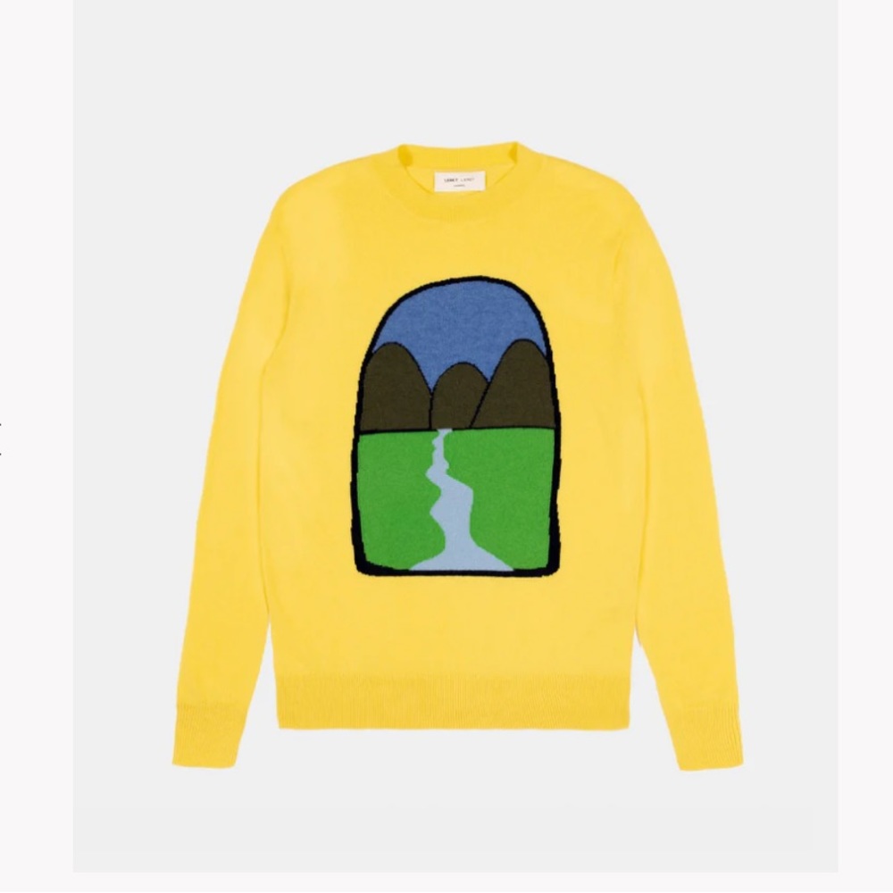 Leret Leret yellow cashmere sweater